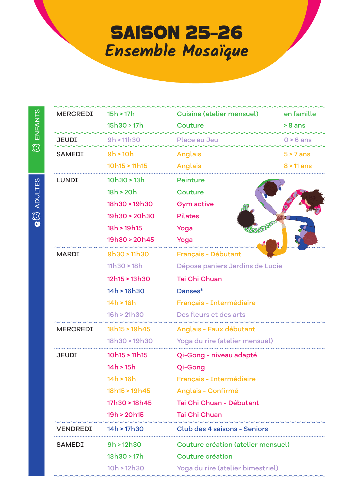 Télécharger le programme des ateliers